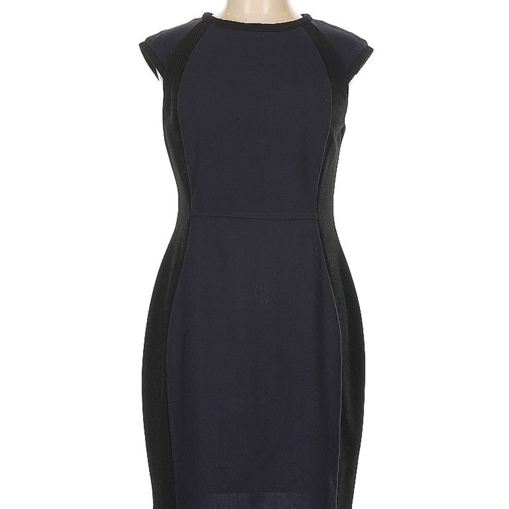 Marc New York Navy and Black Sheath Dress